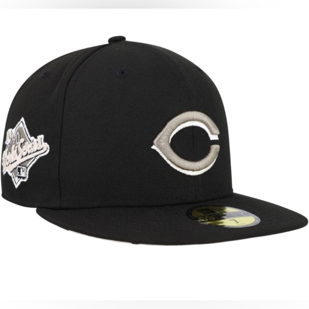 Cincinnati Reds New Era - NEW -Chrome Camo Undervisor 59FIFTY Fitted Hat - Black